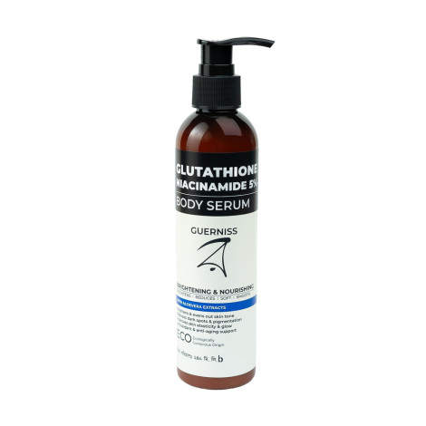 Guerniss Raw Glutathione Niacinamide 5% Body Serum 240ml (Bangladesh)