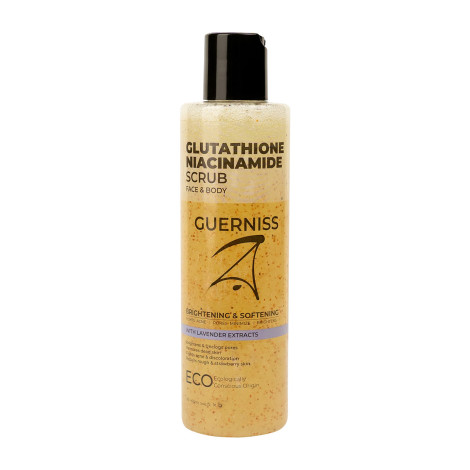Guerniss Raw Glutathione Niacinamide Face & Body Scrub 200ml (Bangladesh)