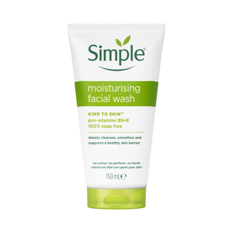 Simple Kind to Skin Moisturising Face Wash 150ml (Poland)