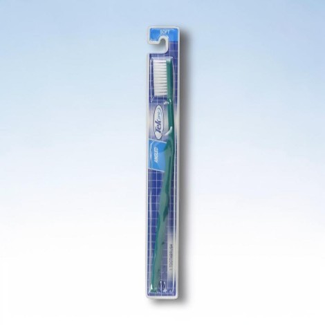 Tek Pro Angled Soft Toothbrush - Green