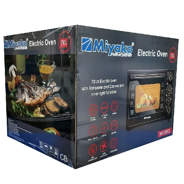 Miyako MT-70RCL Big Size Electric Oven, 70 Liters