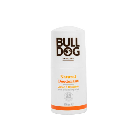 Bulldog Natural Lemon and Bergamot Deodorant 75ml (UK)