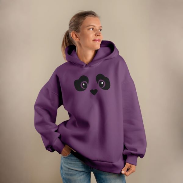 Premium Printed Ladies Winter Hoodie ( Purple )