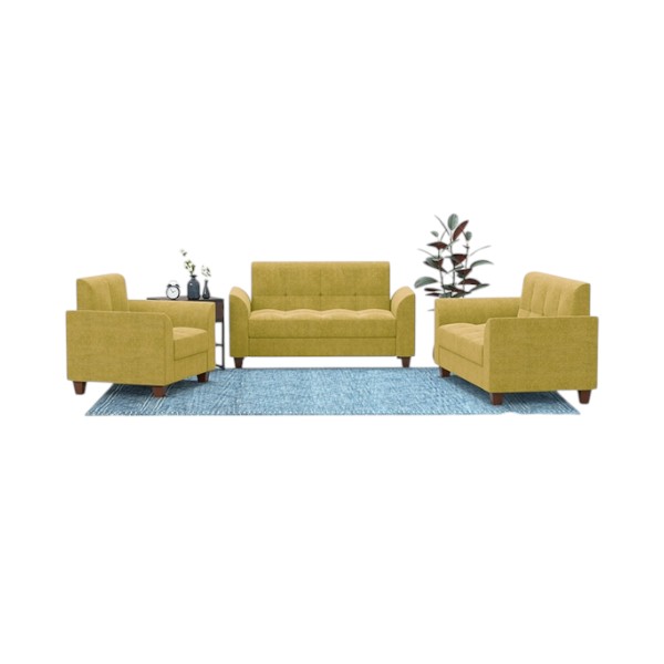 Regal Komol Wooden Single Sofa SSC-363-3-1-20(KOMOL )FABRIC-2120