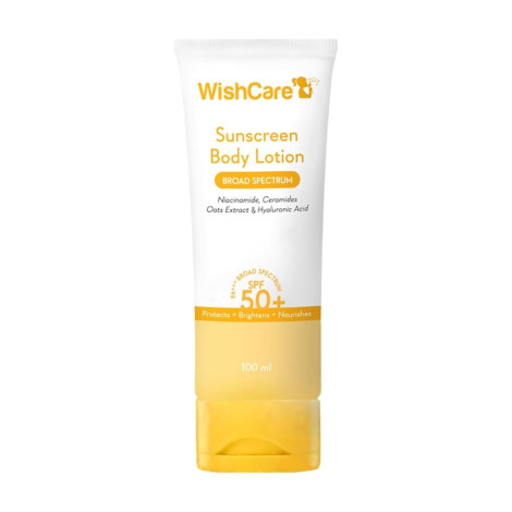 Wishcare sunscreen body lotion SPF 50+ pa+++ 100ml (Indonesia)