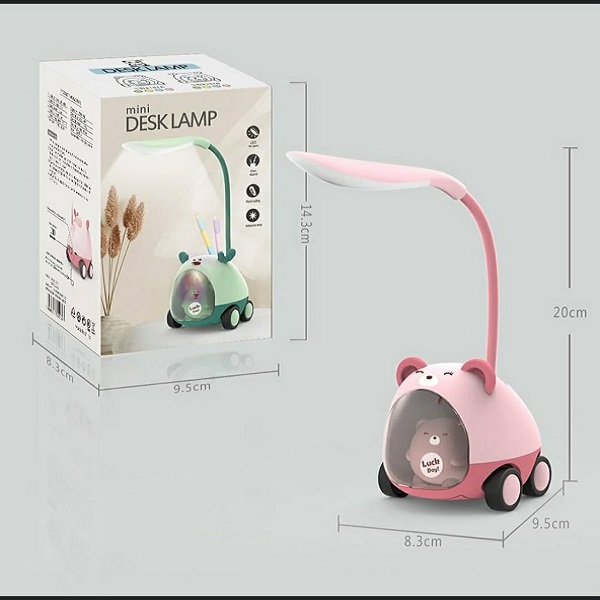 LED Plastic Night Lamp On Wheel