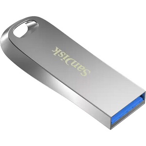 Sandisk Ultra Luxe CZ74 64GB USB 3.1 Full Metal Silver Pen Drive
