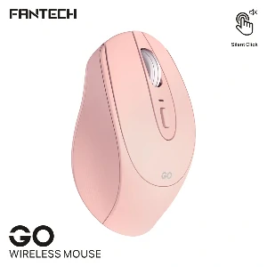 Fantech Go W191 Silent Wireless Mouse – Pink Color