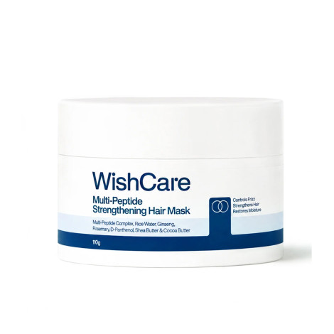 WishCare Multi-Peptide Strengthening Hair Mask 110g (India)