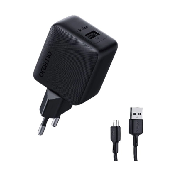 Oraimo Cannon 18S USB 18W Black Charger