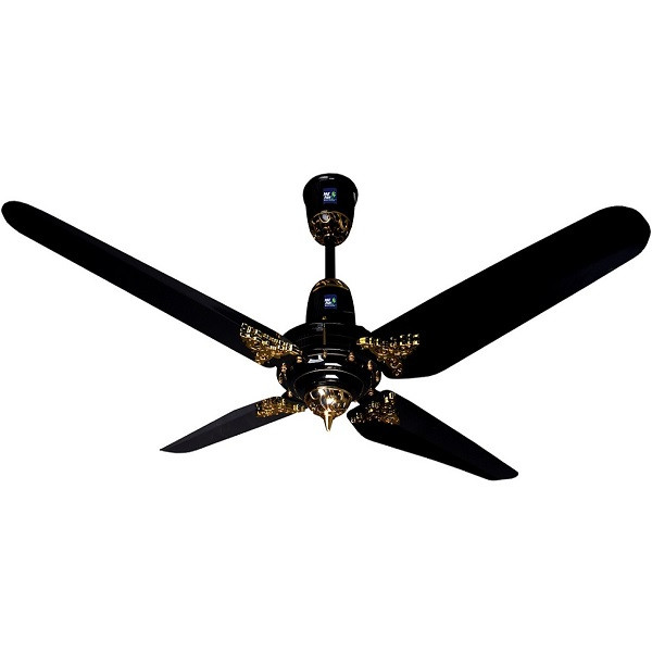 Pak Ceiling Fan 56 Inch Diamond Plus Black