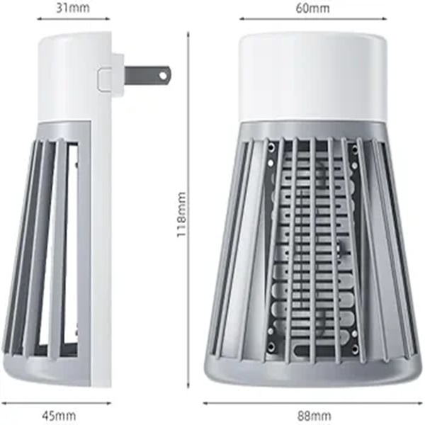 Premium Plug n Play Silent Mosquito Insect Killer Lamp