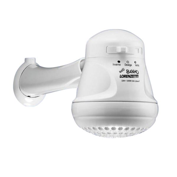 hot shower water heater-white