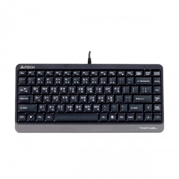 A4TECH FK11 USB Mini Keyboard With Bangla Black