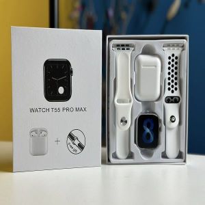 T55 Pro Max Smart Watch With Airpods