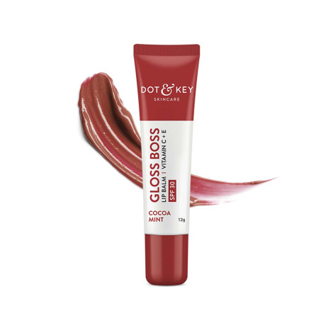 Dot & Key Gloss Boss Lip Balm - Cocoa Mint 12g (India)