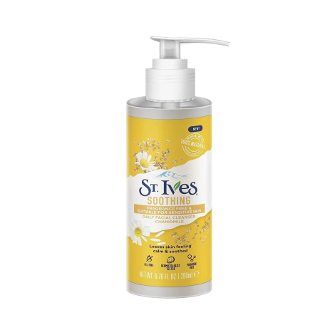 St. Ives Soothing Chamomile Daily Facial Cleanser 200ml (Korea)