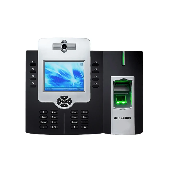 ZKTeco iClock880 WiFi Fingerprint Time Attendance and Access Control Terminal