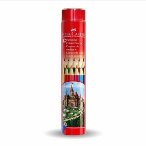 Faber Castell Water Color Pencil Round Tin