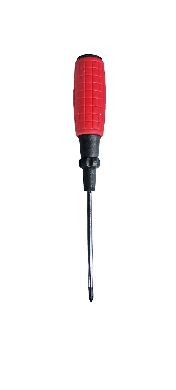 6 Inche Red-Black Color Screw Driver