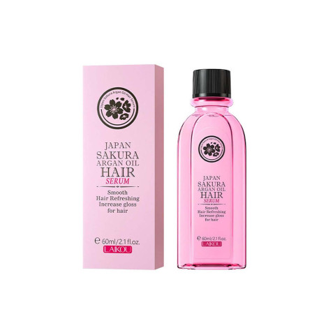 Laikou Japan Sakura Argan Oil Hair Serum 60ml (China)
