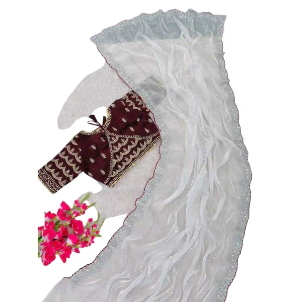 New Arrivals Pure soft jorjet saree