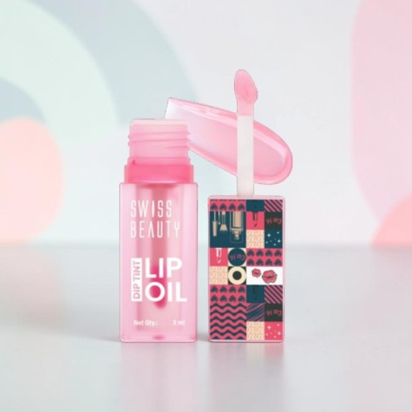 Swiss Beauty Dip Tint Lip Oil - 03 Peach