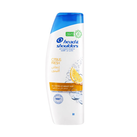 Head & shoulder Citrus Fresh Anti Dandruff Shampoo 350ml (Saudi Arabia)