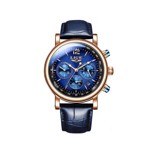 LIGE 8927 Luxury Business Quartz Camouflage Men’s Watch
