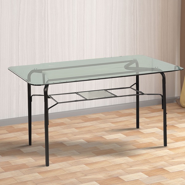 Regal Crescent Metal Dining Table | TDH-203-4-1-66