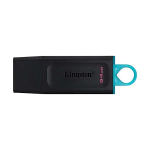 Kingston DataTraveler Exodia 64GB USB 3.2 Black Pen Drive