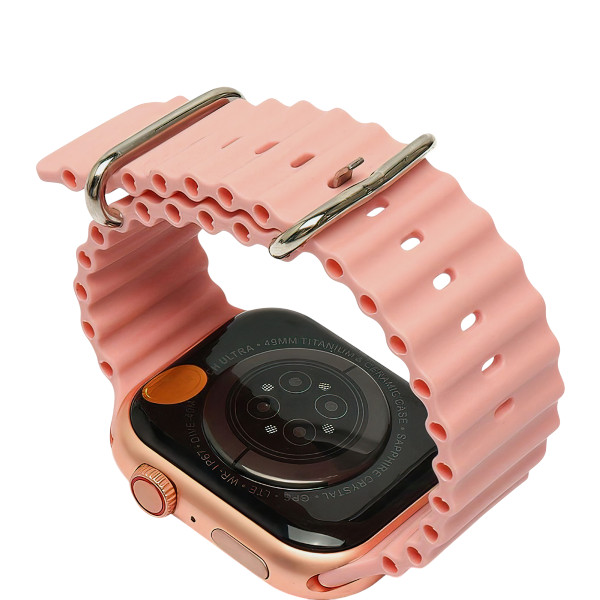 ME 16 Smart Watch 3 strips 2.21 Infinity display Wiewless charging series 10