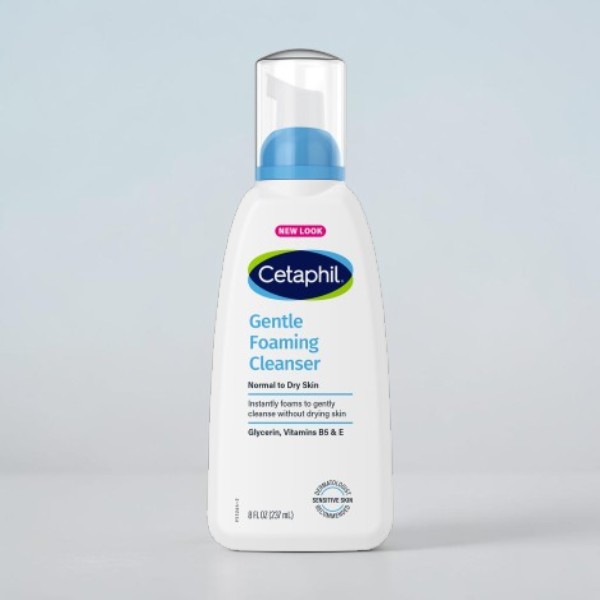Cetaphil Gentle Foaming Cleanser Normal to Dry Sensitive Skin 237ml (Canada)