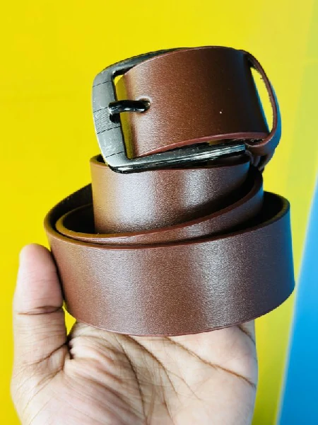 Genuine Leather Belt- Brown (GearUp1002)