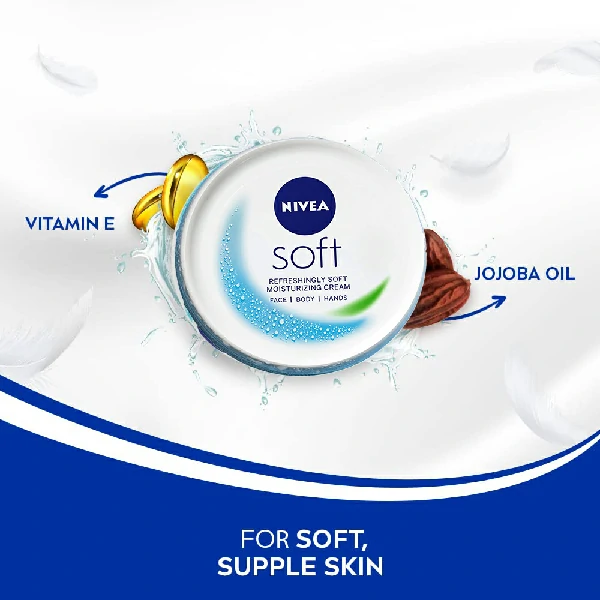 Nivea Soft Jar Moisturising Cream (100ml)