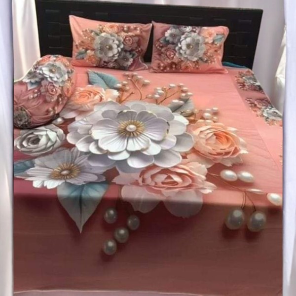 China Premium 3D Design Bed Sheet