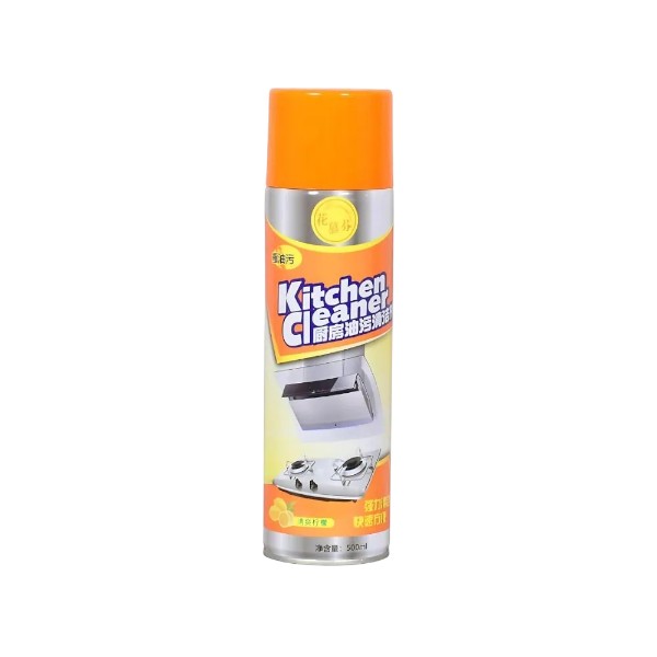 Kitchen Oil Stain Cleaner 500ml Kitchen Cleaner Foam Cleaning Spray