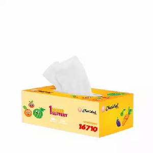 Bashundhara Facial Tissue 2 ply (Chaldal Logo)