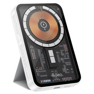 Hoco Q10A PD 20W Transparent Magnetic Wireless Power Bank 10000mAh