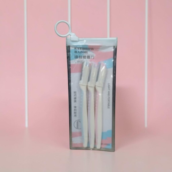 Lmltop Light & Portable Eyebrow Razor 3Pcs (China)