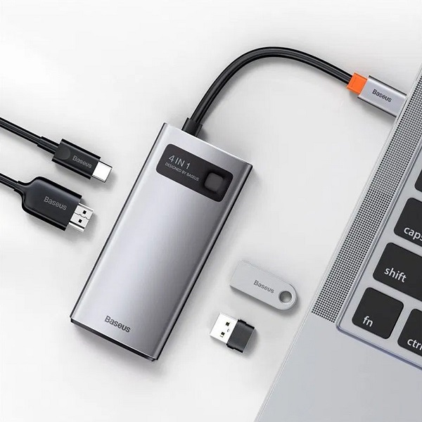 Baseus Starjoy 4 in 1 Type-C Hub Adapter
