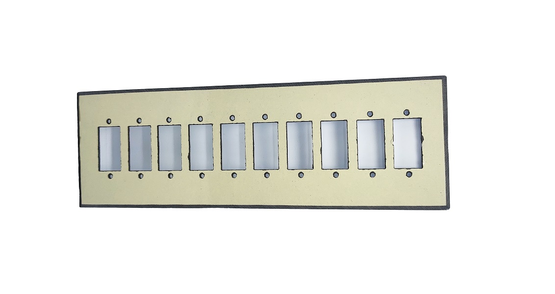 10  Hole Fiber Switch Board Off-White