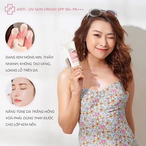J. VITA ANTI UV SUN CREAM WITH SPF 50+ PA+++ (60gm)