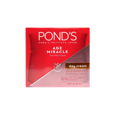 Pond's Age Miracle Youthful Glow SPF 18 PA ++ Day Cream 50ml (India)