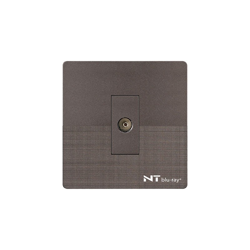 NT blu-ray Chrome Gray TV Socket