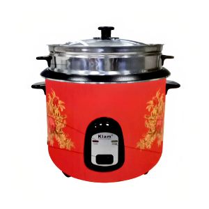 Kiam 2.8 liter SS+Non-Stick Double Pot Rice Cooker
