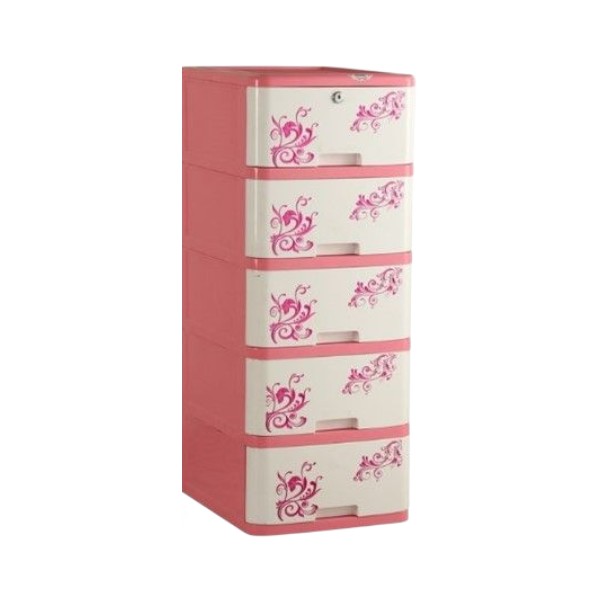 RFL Smart Closet 5 Drawer Elite Pink