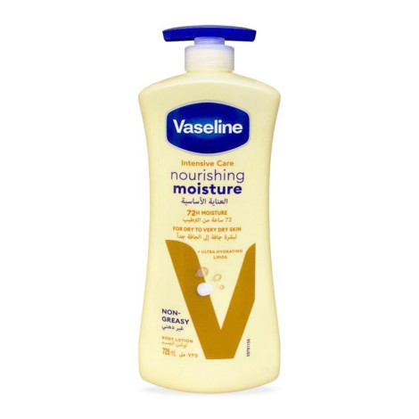 Vaseline Intensive Care Nourishing 72H Moisture Body Lotion 725ml (UAE)
