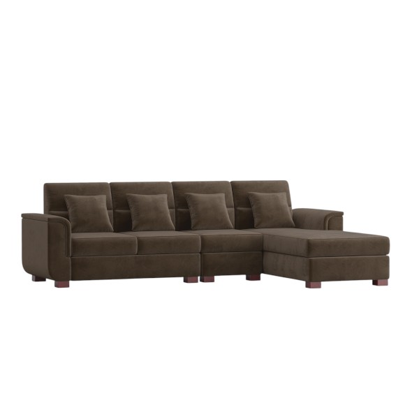 Regal L-Shape Sofa-Paris