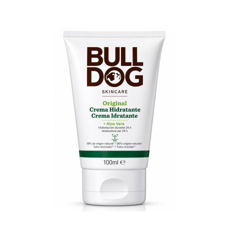 Bull Dog Original Crema Hidratante + Aloe Vera Moisturizer Cream100ml (UK)